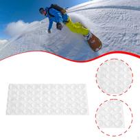 50 Pieces Snowboard Stomp Pads Silicone Anti Skid Studs Lightweight Mats Self Sticky Suitable for gryna