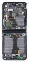 LCD ekranas Samsung F731 Z Flip5 5G su jutikliniu ekranu ir rėmu (Vidinis) Graphite originalus (naudotas Grade B)