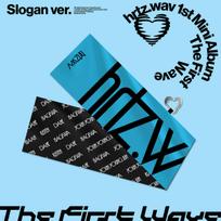 hrtz.wav The First Wave Kpop Album CD Photocard Official Limited Slogan Version Slogan Version