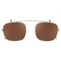 Serengeti Serengeti Įsegami tik poliarizuoti Ss603008 Unisex akiniai nuo saulės Shiny Light Gold/00-00-00 brown