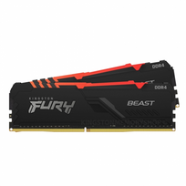 KINGSTON Fury Beast RGB 16GB [2x8GB 3200MHz DDR4 CL16 DIMM]