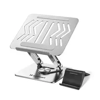 Wozinsky laptop stand 360° silver + phone stand