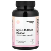 iHerb MTHF Folatas + Vitaminas D3 Mio & D-Chiro Inozitolis Daržovių Kapsulės, 120 Vnt. 120 pcs - 1 ea