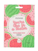 MINEAS Veido kaukė drėkinanti ir atgaivinanti 'You're One in a Melon' 20 ml