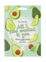 MINEAS Veido kaukė raminanti ir drėkinanti 'All I Avo wanted is you' 20 ml