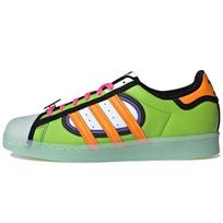 The Simpsons x adidas Superstar Squishee Unisex Kedai Žali Pusiau Saulės Žali Ryškiai Oranžiniai H05789 36