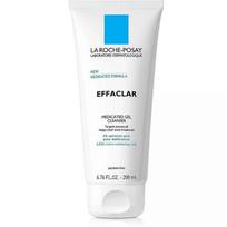 La Roche Posay Effaclar Medicated Acne Face Cleanser, Gel With 2% Salicylic Acid For Oily, Acne-prone Skin - 6.76 Fl Oz