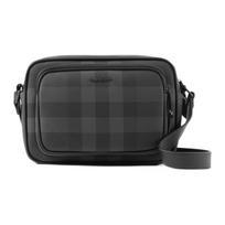 Burberry Patikrintas Odinis Kameros Krepšys, Prabangus Reguliuojamas Dirželis Per Petį Messenger Krepšys Vyrams, Kasdieniam Važinėjimui & Laisvalaikiui 80740991 Basic Set (Bag+Dust Bag)