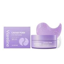 Caviar PDRN Eye Patches (60 Patches)  Nourishing Under Eye Mask for Dark Circles & Puffy Eyes, Depuffing & Hydrating for Tired Eyes, Ideal Travel Esse 60pcs
