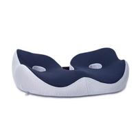 Ergonomiška sėdmenų pagalvėlė hemoroidinė sėdynės pagalvė uodegos kaulo spaudimą mažinanti atminties putų palaikymas Minkštas nugaros skausmas malšinamas lėtas atšokimas Patogi sėdėjimas tamsiai mėlyna spalva