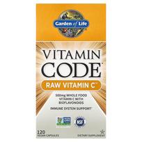 Garden of Life Vitamin Code RAW Vitamin C 250 mg Veggie Capsules, 120 Count 120 pcs - 1 ea