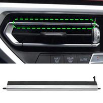 Automobilio priekinės vidurinės AC oro kondicionieriaus grotelių slankiklio spaustuko remonto rinkinys BMW 3 Z4 G29 2017-2026 serijoms G20 G28 2019 - 2026 black