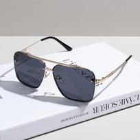 Klasikiniai Retro Vyriški Kvadratiniai Metaliniai Rėmeliai Akiniai nuo Saulės Vintažiniai Vyriški Vairavimui UV Apsauga Akiniai Moteriški Anti-glare Akiniai 1PC