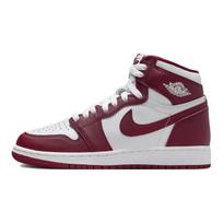 Air Jordan 1 Retro High OG GS Artisanal Red Kids Sneakers White Team-Red FD1437-160 38