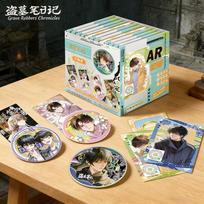 The Graver Robbers’ Chronicles AR Anime Blind Box Badge, Collectible Novel Character Merch, 75mm One random pack *1ea