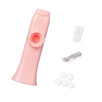 Profesionalus Kazoo Instrumentas su Virvele ir 5 Atsarginėmis Membranomis Vaikams, Suaugusiems, Muzikos Entuziastams ir Pradedantiesiems rožinė