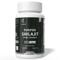 Shilajit ekstraktas -100% grynas, natūralus energijos stiprintuvas, palaiko gyvybingumą ir ištvermę Pack = 60 Capsules