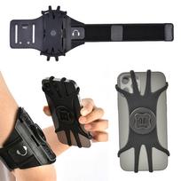 Adjustable Running Armband 360 Rotating Sports Wristband Phone Holder for Gym Workout Jogging Fitness CHINA