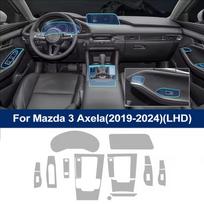 TPU Apsauginė Plėvelė Automobilio Interjerui Mazda 3 BP M3 Axela 2019 2020 2026 2026 2026 2026 2026 Iš anksto Supjaustyta Plėvelė Skaidrus Dangtelis