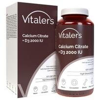Vitaler's Kalcis 120 mg + vitaminas D3 - 120 kapsulių