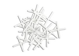 Kryžiukai glazūruotoms plytelėms Neo Tools, 1.0mm, 200vnt.