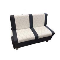 VIRTUVĖS KAMPINĖ SOFA POLIN110 JUODA BALTA