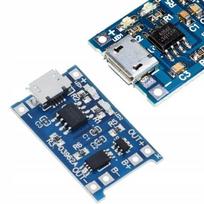 Akumuliatoriaus įkroviklis Micro USB 5V 1A – Apsauga nuo iškrovimo, LED indikatoriai, Tikslumas 1,5%
