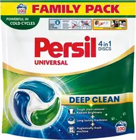 Skalbimo kapsulės PERSIL DISCS Universal, 100 vnt