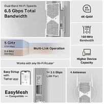 TP-LINK RE405BE network extender Network repeater White 2500Mbit/s RE405BE