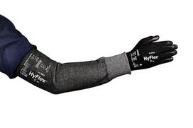 Apsauginė rankovė Ansell HyFlex 11-280W, juoda sp./pilka sp., 16 dydis