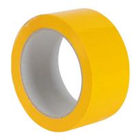 Spalvota lipni juosta 50 mm x 66 m, geltona, 1 vnt