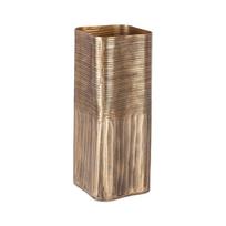Auksinės spalvos iš metalo rankų darbo vaza (aukštis 31,5 cm) Reel – Bizzotto