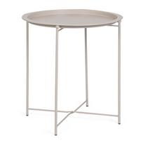 Iš metalo apvalios formos šoninis stalas ø 47 cm Hilmar – Yes Everyday