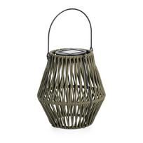 Khaki spalvos LED žibintas saulės baterijos (aukštis 17 cm) Juny – Yes Everyday