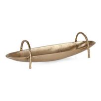 Iš metalo dekoratyvinis padėklas 12x47,5 cm Sagar – Bizzotto