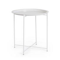 Iš metalo apvalios formos šoninis stalas ø 47 cm Hilmar – Yes Everyday