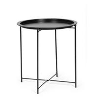 Iš metalo apvalios formos šoninis stalas ø 47 cm Hilmar – Yes Everyday