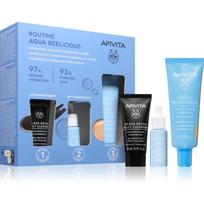 Apivita Aqua Beelicious Hydrating & Natural Coverage Routine Set rinkinys spindesiui ir drėkinimui suteikti