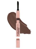 J.CAT Antakių gelis ATTENTION! 4IN1 POMADE + BROW GEL (102 DARK BROWN), 2,7 g