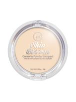 J.CAT Kreminė – kompaktinė pudra SKIN BLOOM CREAM TO POWDER COMPACT (101 IVORY), 7,5 g