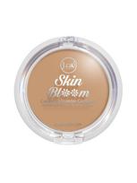 J.CAT Kreminė – kompaktinė pudra SKIN BLOOM CREAM TO POWDER COMPACT (108 BUTTERNUT), 7,5 g