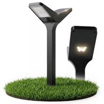 LED sodo lempa, dviguba lempa sodo ar terasos apšvietimui iki 12val veikimas