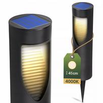 LED šviestuvas saulės energija maitinamas, įsmeigiamas, sodui, terasai, daržui