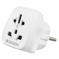 Verbatim kelioninis adapteris EU/UK/US WTEU-02 baltos spalvos 49549