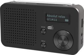 Telestar TOP100 portable DAB+/FM radio, Bluetooth, batteri 1050 mAh, Black