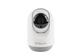 Tellur Smart WiFi Indoor Camera,Pan and Tilt, 3MP, UltraHD, Autotracking, PTZ, White
