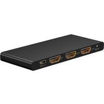 Goobay HDMI Splitter 1 to 2 (4K @ 60Hz) (black) 58481