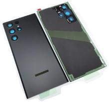 Galinis dangtelis Samsung S908 S22 Ultra vaiduoklio juodas originalus (naudotas kokybė B)