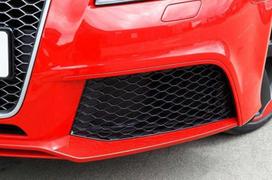 VAG AUDI RS3 8P priekinis bamperis kairės pusės apatinės grotelės originalios 8P0807681AJT94