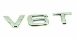 VAG AUDI A4 A5 A5 A6 A6 A7 Q5 Q7 priekinio sparno chromuotas ženkliukas su emblema V6T originalus 8K0853601